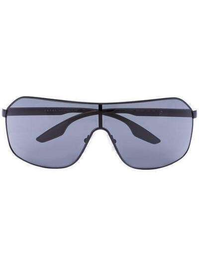 Prada Eyewear солнцезащитные очки-авиаторы в спортивном стиле 0PS53VS8056597152754