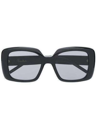 Pomellato Eyewear солнцезащитные очки в глянцевой массивной оправе PM0086S