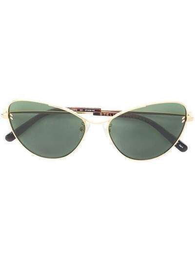 Stella McCartney Eyewear "солнцезащитные очки в оправе ""кошачий глаз""" SC0157S