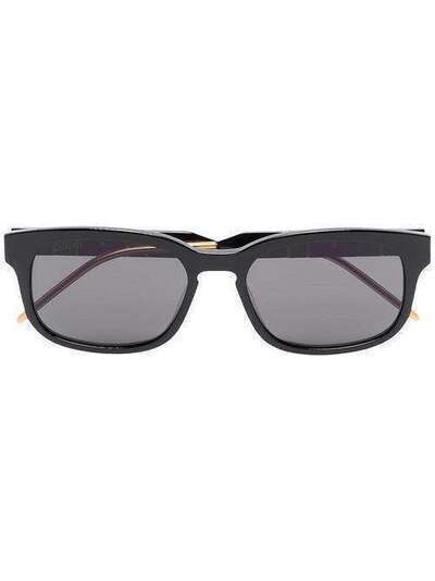 Gucci Eyewear солнцезащитные очки с отделкой Web GG0602S001