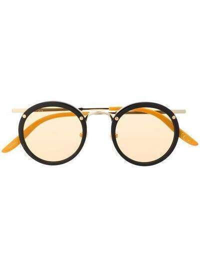 Gucci Eyewear солнцезащитные очки в круглой оправе GG0674S002