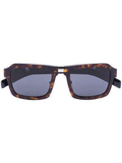 Prada Eyewear солнцезащитные очки Havana черепаховой расцветки 0PR09XS8056597133937