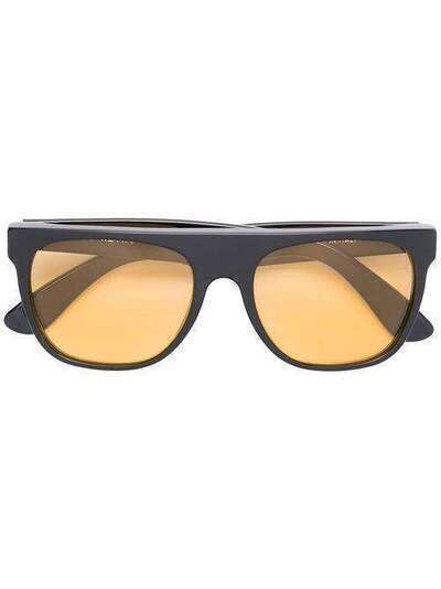 Retrosuperfuture солнцезащитные очки с плоским верхом 0CXBLACK