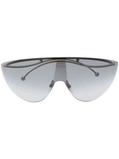 Givenchy Eyewear затемненные солнцезащитные очки без оправы GV7152S