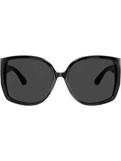 Burberry Eyewear солнцезащитные очки в массивной оправе BE4290300187