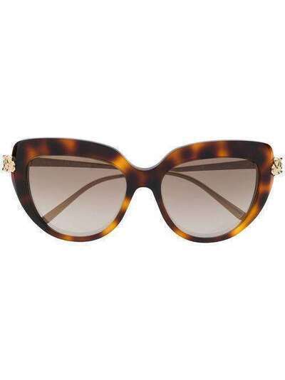 Cartier Eyewear солнцезащитные очки Panthère de Cartier CT0214S