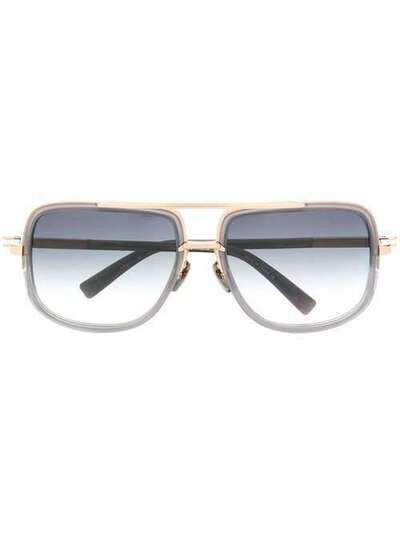 Dita Eyewear солнцезащитные очки в квадратной оправе DRX2030SGRYRGD59