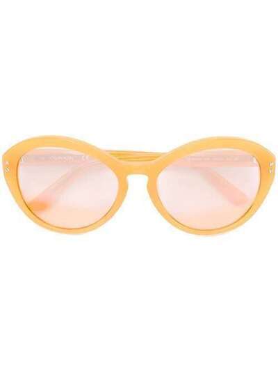 Calvin Klein 205W39nyc солнцезащитные очки в круглой оправе CK18506S