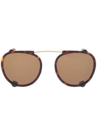 Moscot солнцезащитные очки в круглой оправе CLIPJARED