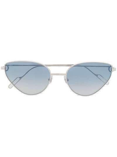 Cartier Eyewear солнцезащитные очки в оправе 'кошачий глаз' CT0155S
