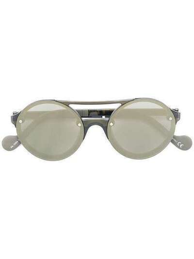 Moncler Eyewear солнцезащитные очки в круглой оправе ML0064S
