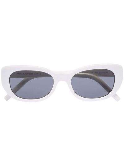 Saint Laurent Eyewear солнцезащитные очки Betty в овальной оправе SL316BETTY003