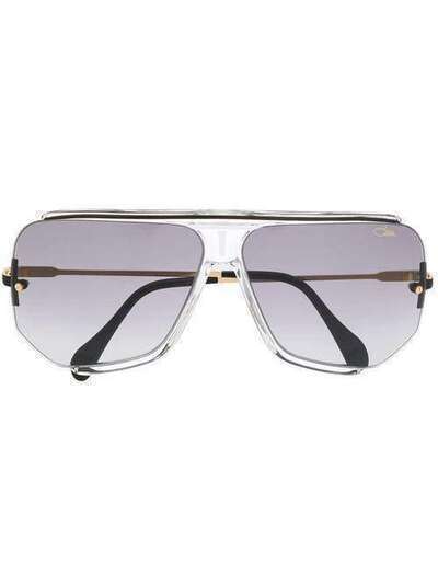 Cazal солнцезащитные очки-авиаторы 850
