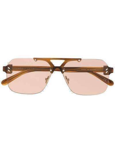 Stella McCartney Eyewear солнцезащитные очки в квадратной оправе SC0225S