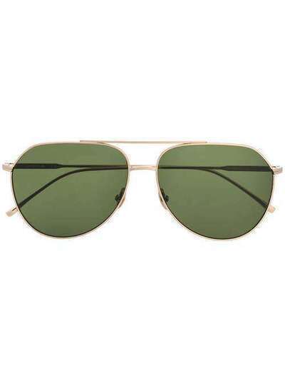 Lacoste затемненные солнцезащитные очки-авиаторы L209S