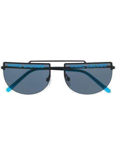 Marc Jacobs Eyewear солнцезащитные очки в оправе в форме полумесяца MARC404S