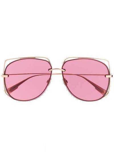 Dior Eyewear солнцезащитные очки оверсайз в круглой оправе DIORSTELLAIRE6
