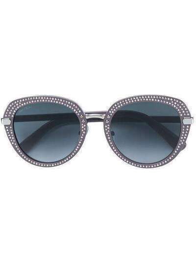 Jimmy Choo Eyewear солнцезащитные очки 'Mori' с заклепками MORIS