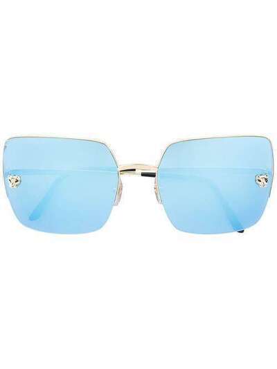 Cartier Eyewear солнцезащитные очки 'Panthére de Cartier' CT0121S