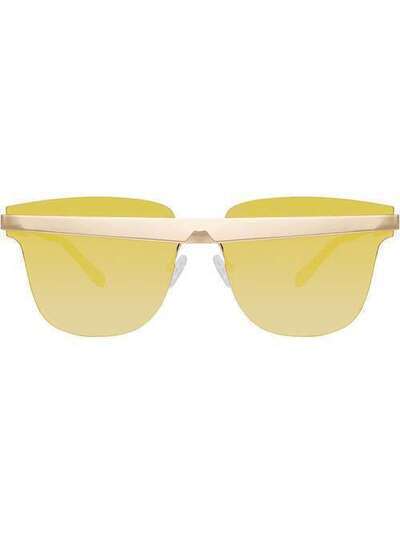 Linda Farrow солнцезащитные очки 'United Nude' в D-образной оправе UN2C3SUN