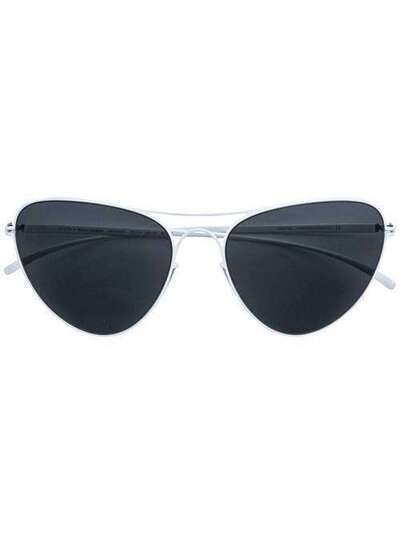 Mykita солнцезащитные очки-авиаторы формы "кошачий глаз" MMESSE015