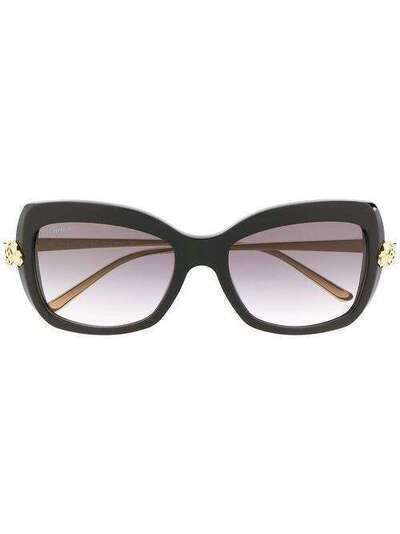 Cartier Eyewear солнцезащитные очки в массивной оправе CT0215S