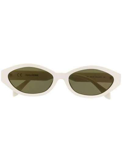 Zadig&Voltaire солнцезащитные очки в стиле ретро SIAD4211F