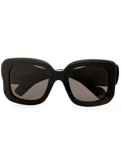 Balenciaga Eyewear солнцезащитные очки Paris в D-образной оправе BB0069S001