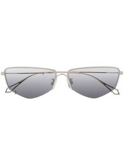 McQ Alexander McQueen солнцезащитные очки в геометричной оправе MQ0271SA