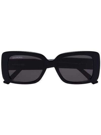 Balenciaga Eyewear солнцезащитные очки в квадратной оправе BB0048S001