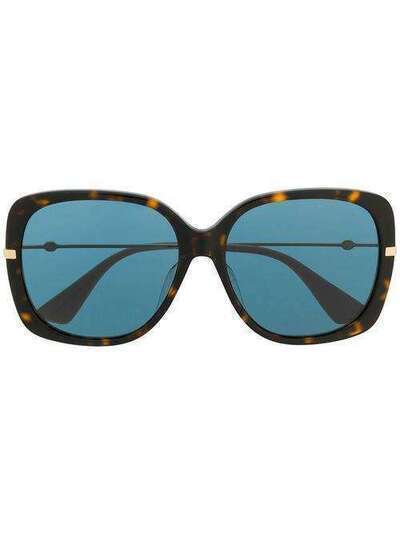 Gucci Eyewear солнцезащитные очки в массивной квадратной оправе GG0533SA003