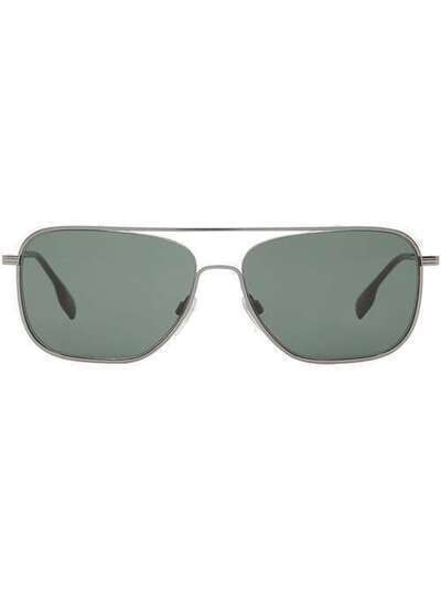 Burberry солнцезащитные очки в квадратной оправе 4080808