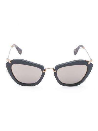 Miu Miu Eyewear солнцезащитные очки 'Noir' 10N1BO2D255241401N