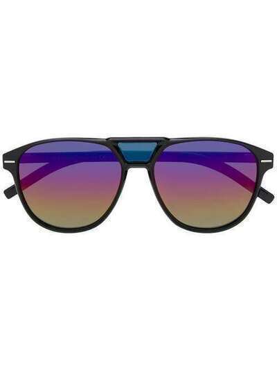 Dior Eyewear массивные солнцезащитные очки BLACKTIE263S56807R3