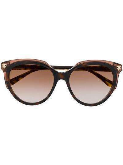 Cartier Eyewear солнцезащитные очки Panthère CT0197S