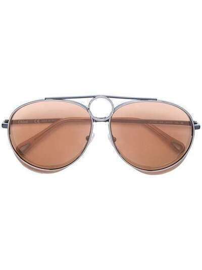 Chloé Eyewear солнцезащитные очки 'Romie' CE144S