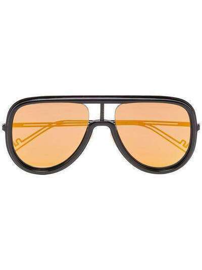 Fendi Eyewear солнцезащитные очки-авиаторы 2026822M257SQ