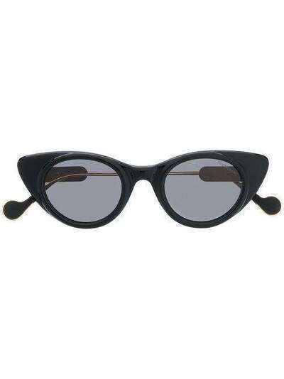 Moncler Eyewear затемненные солнцезащитные очки в оправе 'кошачий глаз' ML010245