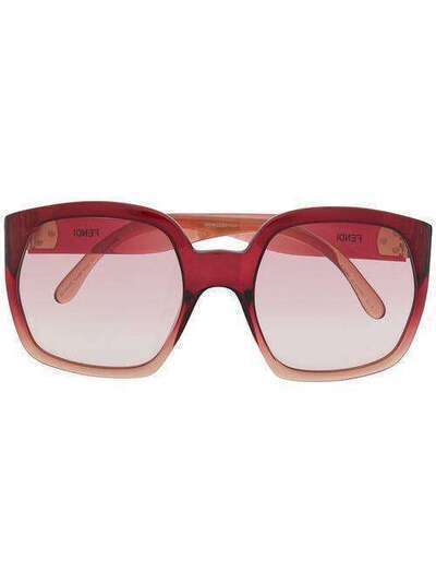 Fendi Eyewear солнцезащитные очки с эффектом градиента FF0404S