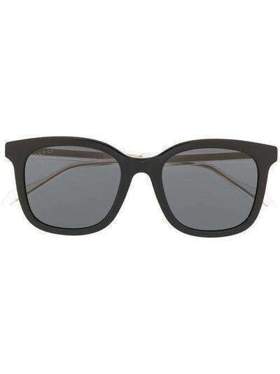 Gucci Eyewear солнцезащитные очки с логотипом 596047J0740