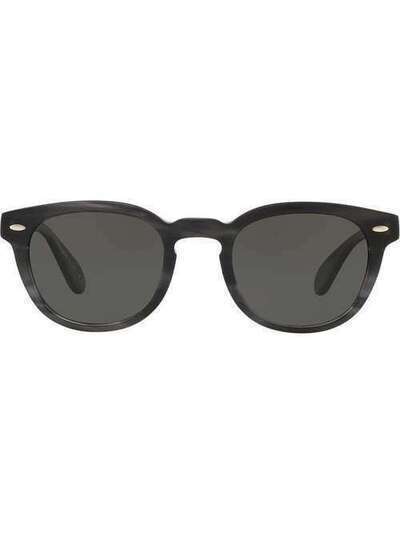 Oliver Peoples солнцезащитные очки Sheldrake в круглой оправе OV5036S1661P2