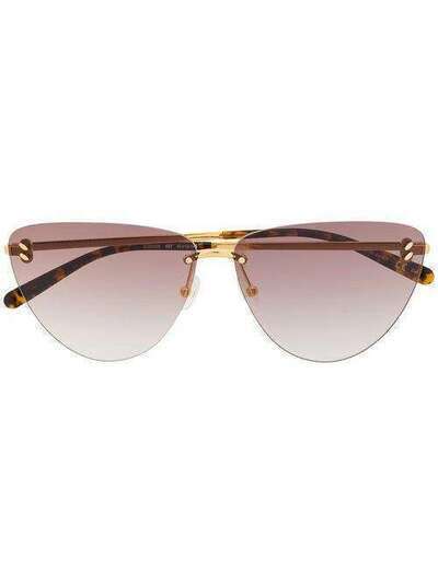 Stella McCartney Eyewear солнцезащитные очки в оправе 'кошачий глаз' 900326S0007