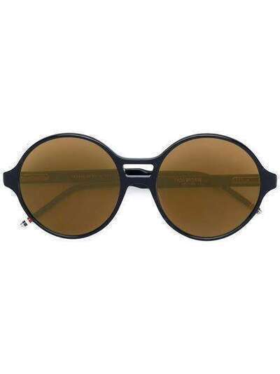 Thom Browne Eyewear солнцезащитные очки в круглой оправе TBS409