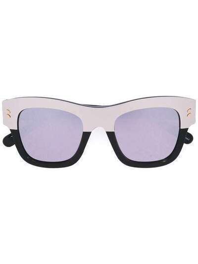 Stella McCartney Eyewear объемные солнцезащитные очки в квадратной оправе 461548S0001