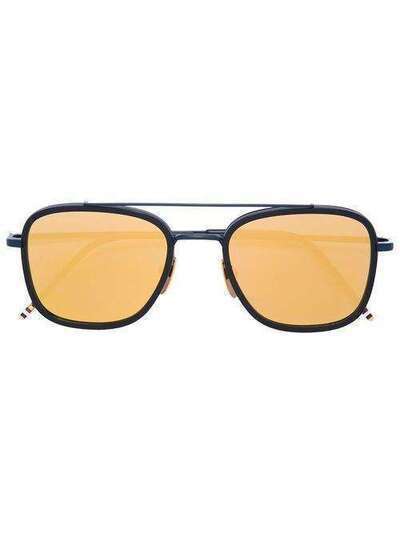 Thom Browne Eyewear солнцезащитные очки в квадратной оправе TB800ENVY51