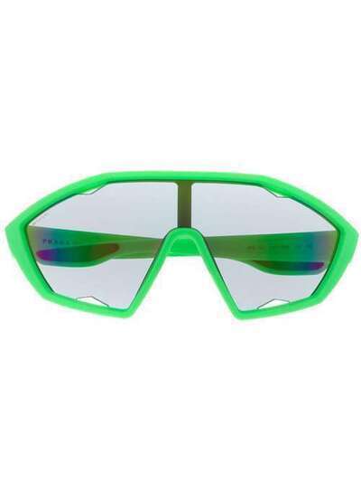 Prada Eyewear солнцезащитные очки в спортивном стиле 0PS10US4471M230