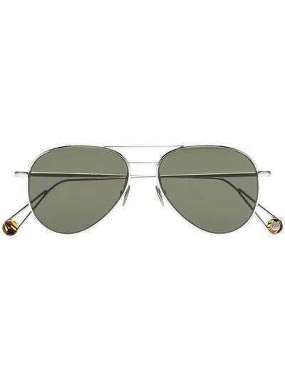 Ahlem 22k gold plated Pantheon aviator sunglasses 1071