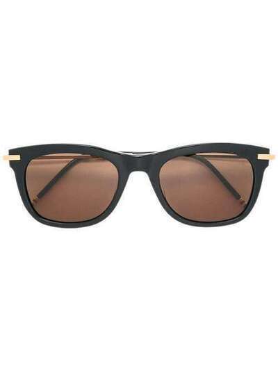 Thom Browne Eyewear солнцезащитные очки в квадратной оправе TB712CT