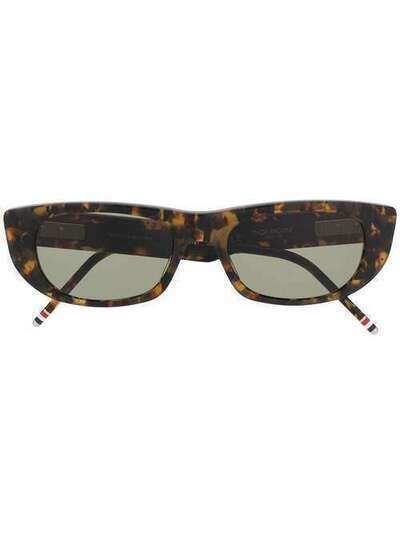 Thom Browne Eyewear солнцезащитные очки в квадратной оправе TBS417