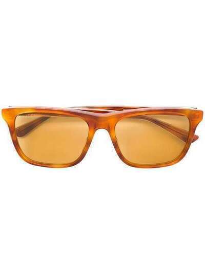 Gucci Eyewear солнцезащитные очки в прямоугольной оправе GG0381S